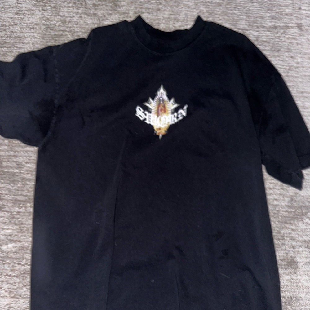 black sworn t-shirt